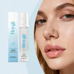 Hoygi Lip Serum for Dry Hydrating Glass Lip Oil with Vitamin E Exfoliating and Smoothing Treatment Prep Base for Lipstick 10ml