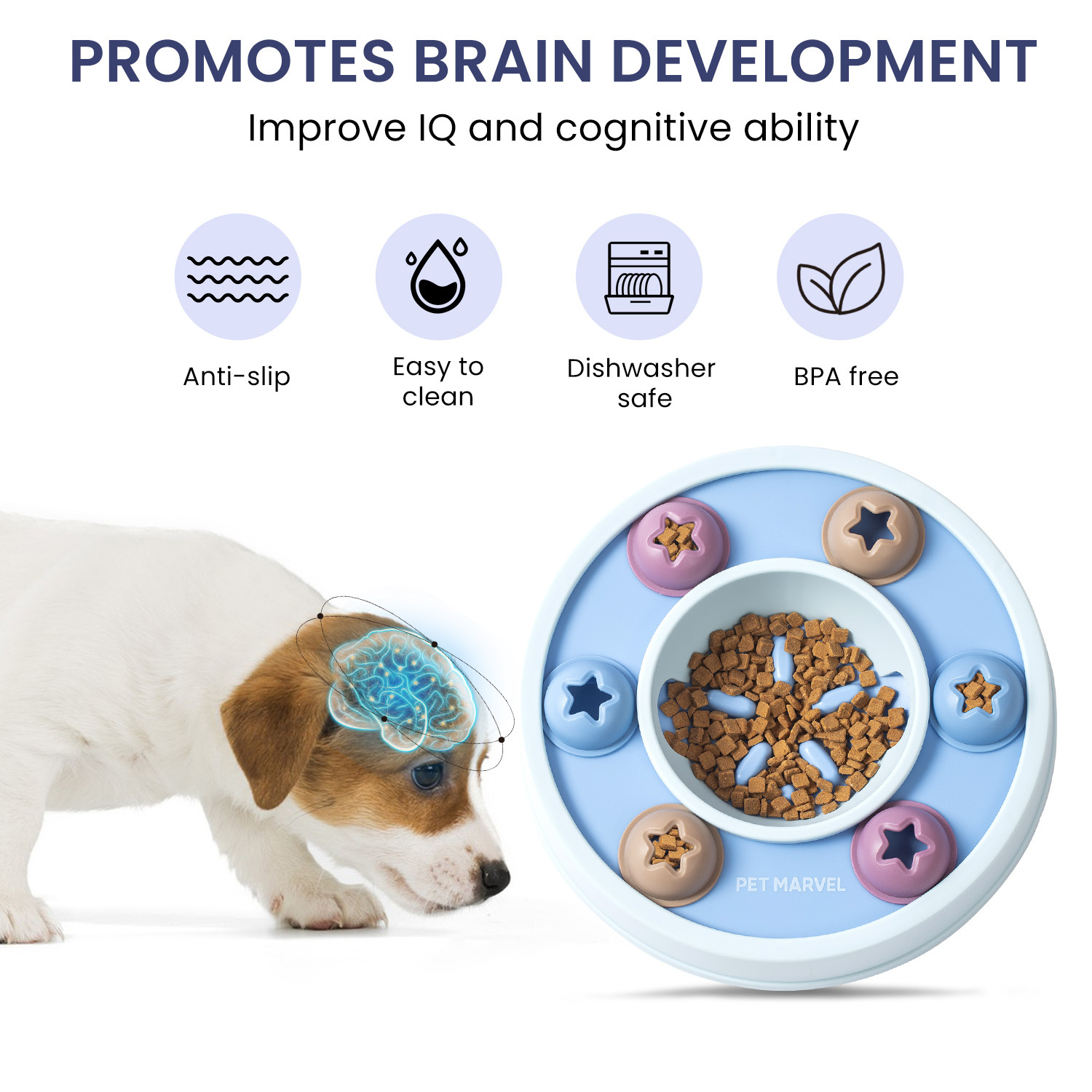 PETMARVEL Interactive Puzzle Game Dog Toy, Level 1-3 - Image 10