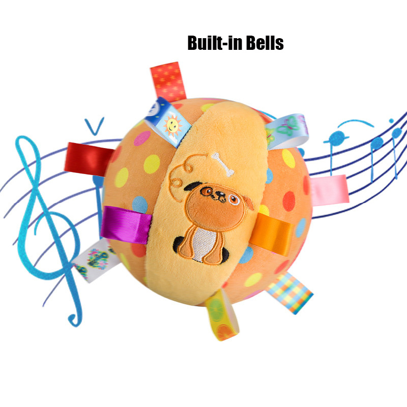Plush Dog Sound Ringing Ball, Interactive Pet Toy, Teeth Cleaning, Chewing Toy, Big Dog, Little Dog - Image 8