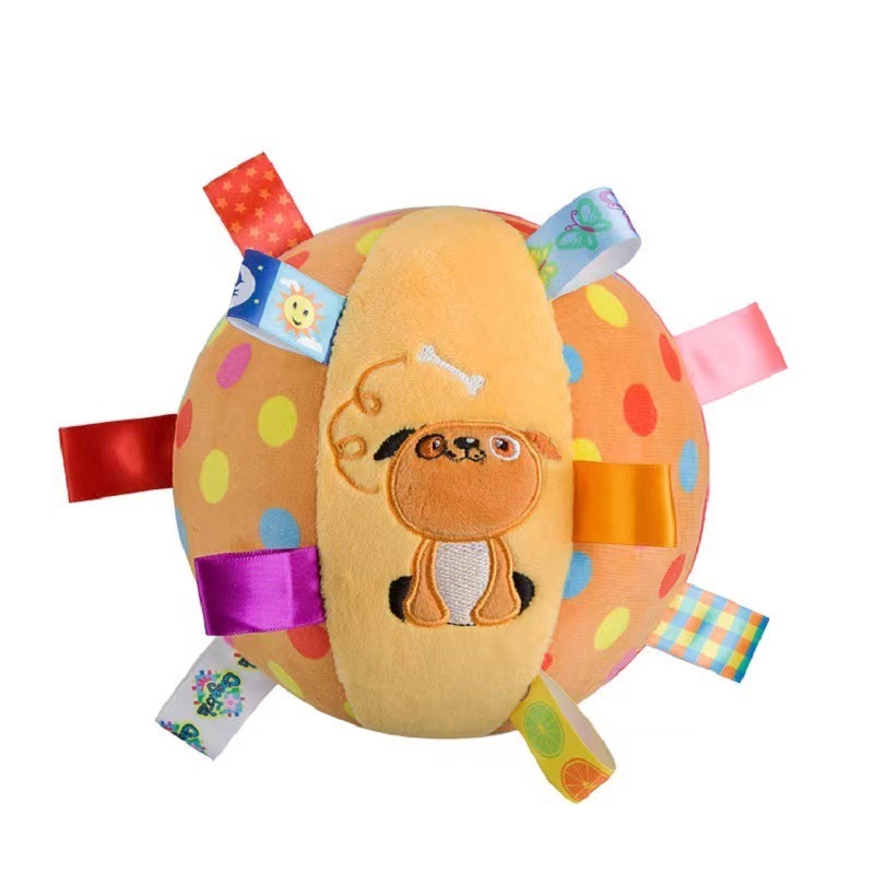 Plush Dog Sound Ringing Ball, Interactive Pet Toy, Teeth Cleaning, Chewing Toy, Big Dog, Little Dog - Image 5