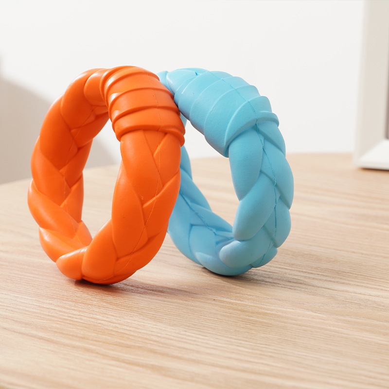Teeth Leaking Dog Toy Can't Bite Interactive Training Inflated Ego Rubber Medium Dog Toy - Image 3