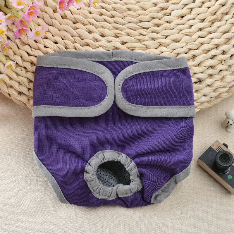 Dog Shorts Puppy Physiological Diapers Panties Waterproof Adjustable Cute Pattern Dog Physiological Pants Pet Costumes Supplies - Image 4