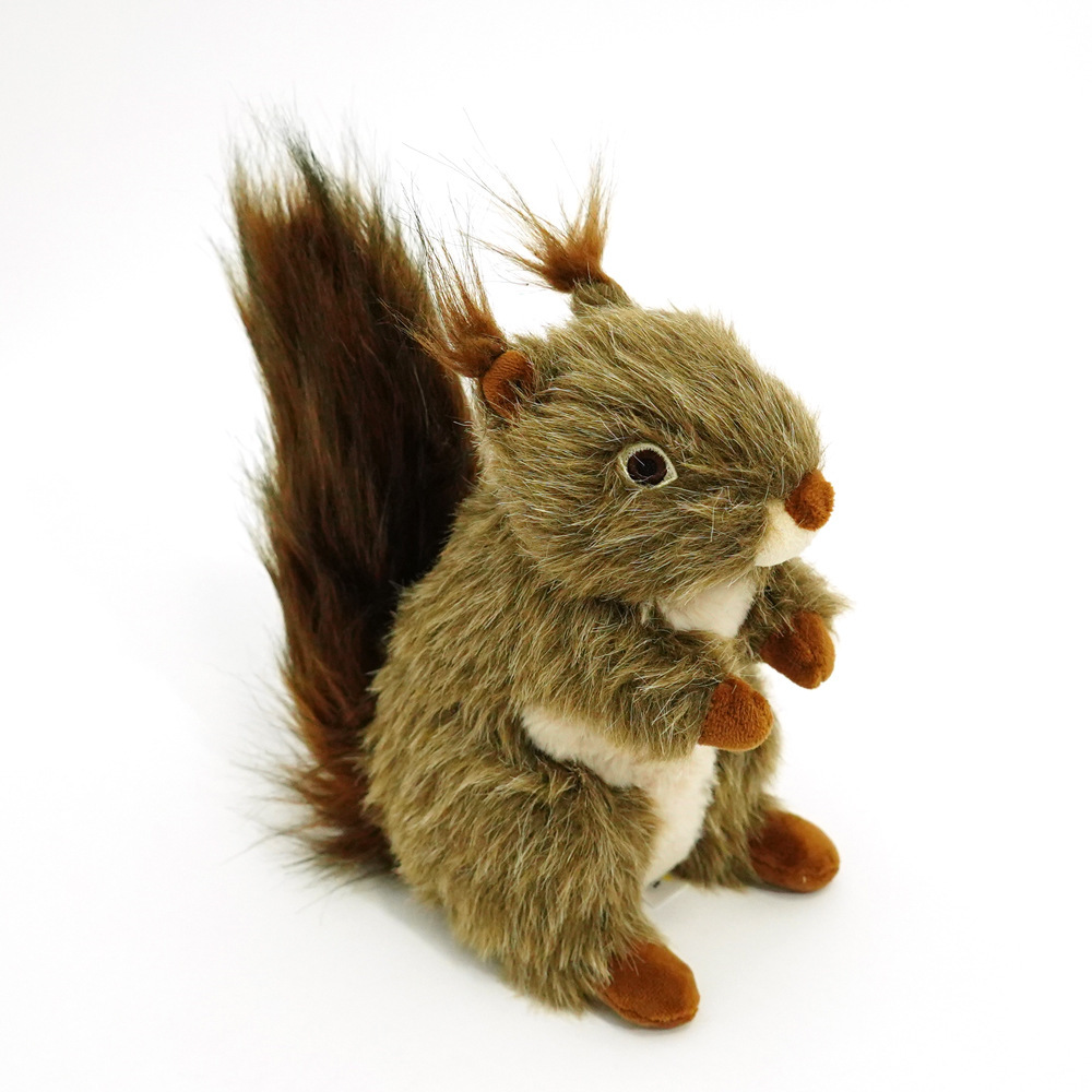 Squeaky Dog Toy Pet Toy Dog Biting Toy Dog Squirrel Plush Toy Interactive Chewing Toy For Small Large Dogs Aggressive Chewers - Image 5