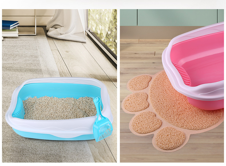 Semi Enclosed Cat Sized Thickened Splash Proof Toilet - Image 7