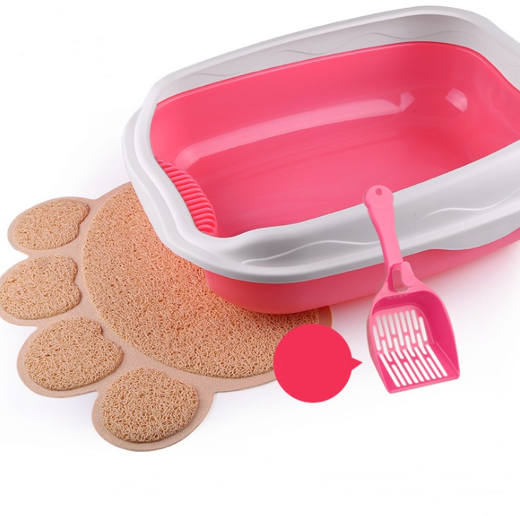 Semi Enclosed Cat Sized Thickened Splash Proof Toilet - Image 2