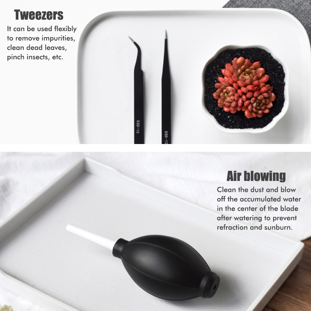 Succulent Plant Planting Tool Operation Mat Gardening Flower Three-piece Set - Image 4