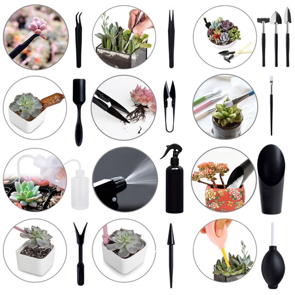 Succulent Plant Planting Tool Operation Mat Gardening Flower Three-piece Set - Image 2