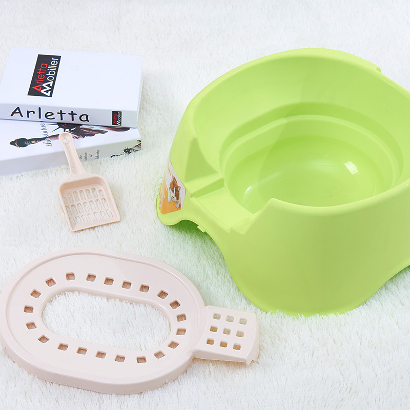Spillproof Cat Litter Pan Semi-enclosed Oversize Cat Toilet - Image 3