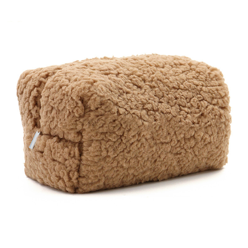 Zipper Plush Cosmetics Storage Bag - Image 7