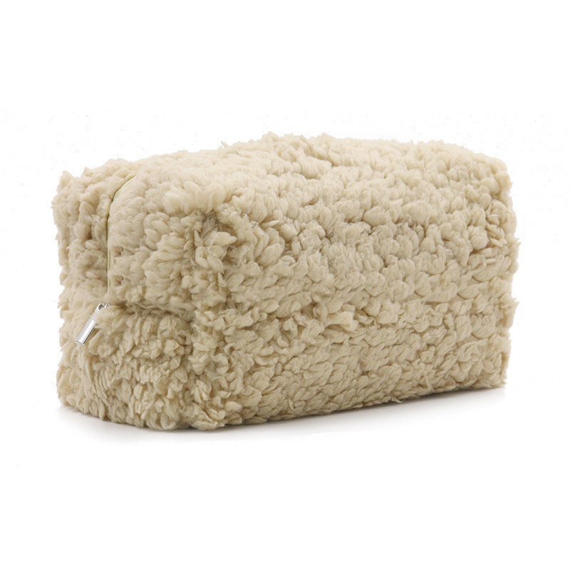Zipper Plush Cosmetics Storage Bag - Image 6