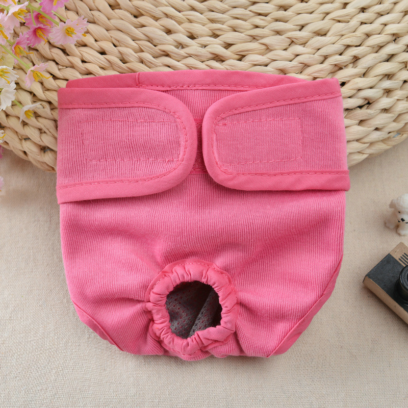 Dog Shorts Puppy Physiological Diapers Panties Waterproof Adjustable Cute Pattern Dog Physiological Pants Pet Costumes Supplies - Image 3