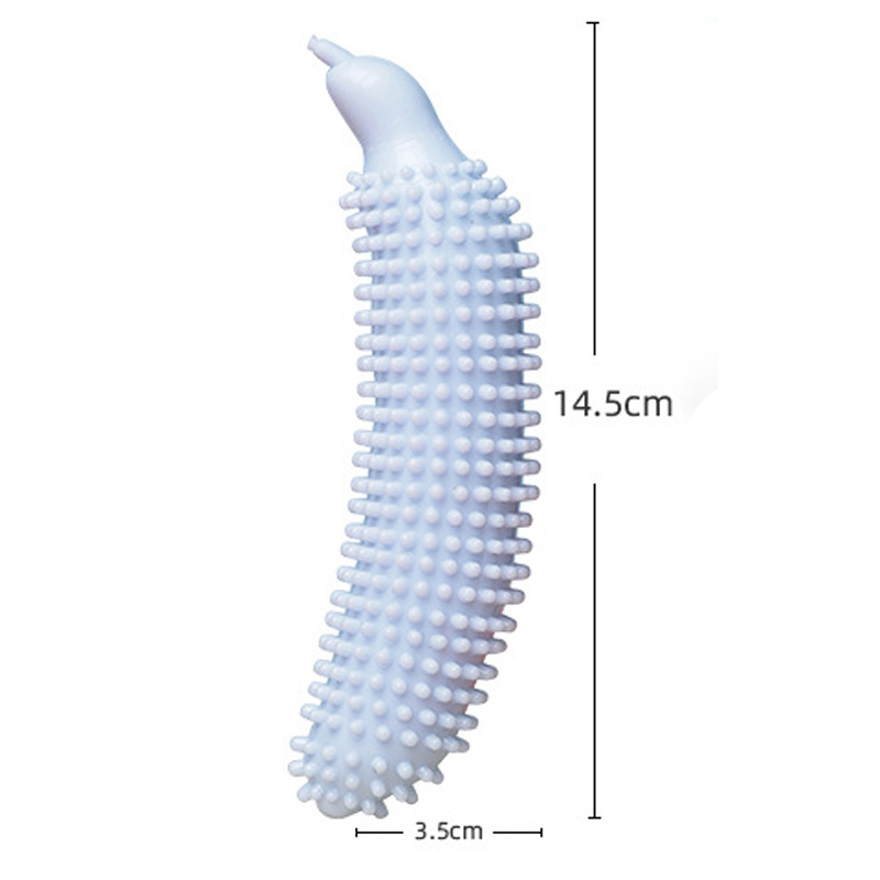 Pet Toy Cucumber Dog Teething Toy Bite Resistant Interactive Dog Toy Training Relief Dog Bite Stick - Image 3