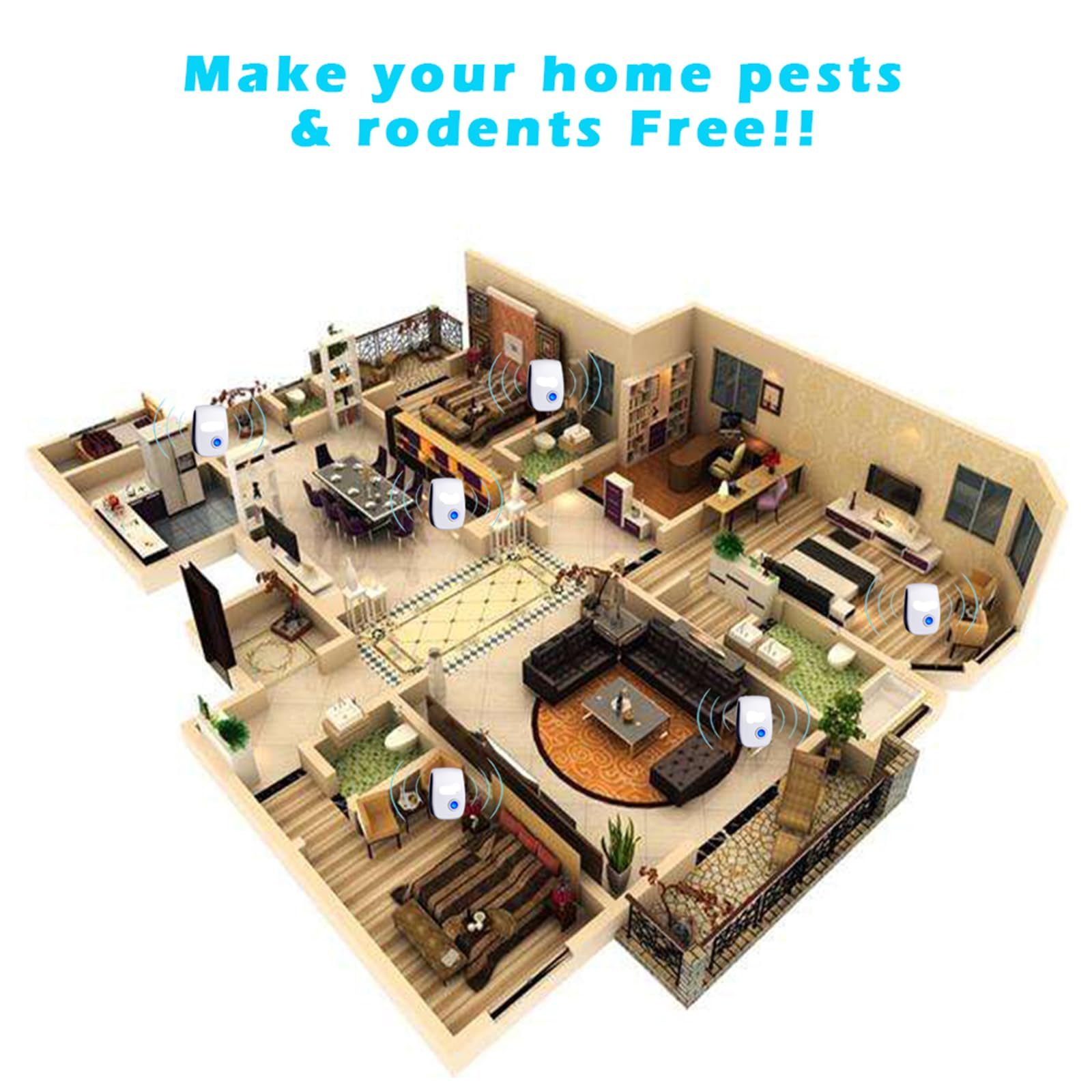 4 Pieces Insect Repellent And Mosquito Repellent Devices - Image 5