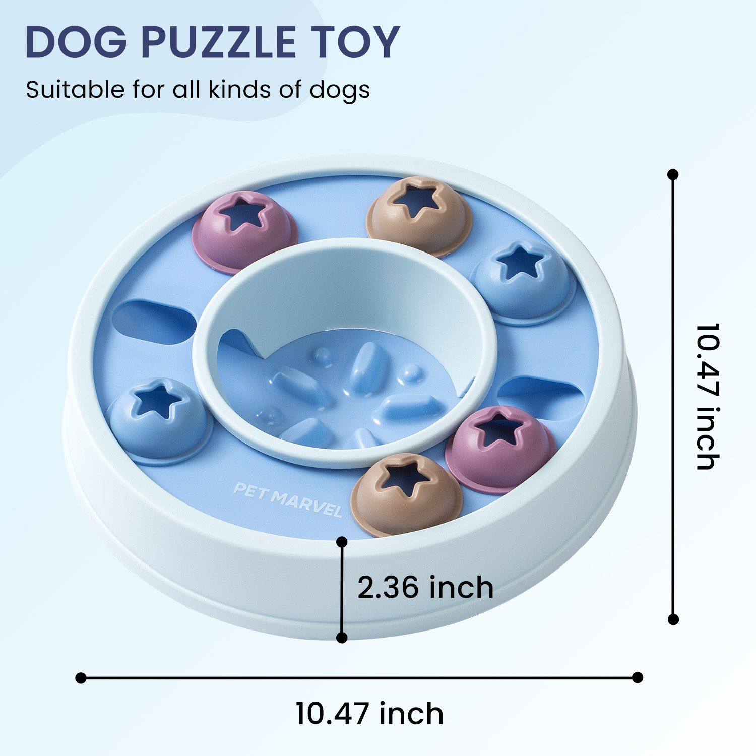 PETMARVEL Interactive Puzzle Game Dog Toy, Level 1-3 - Image 9