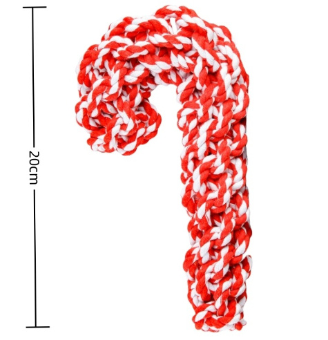 Pet Cotton Rope Knot Toy Dog Wear-Resistant Toy Dog Interactive Circle - Image 5