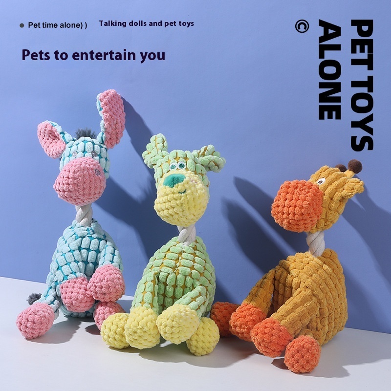 Pet Toy Dog Bite Sound Toy Plush Interactive - Image 6