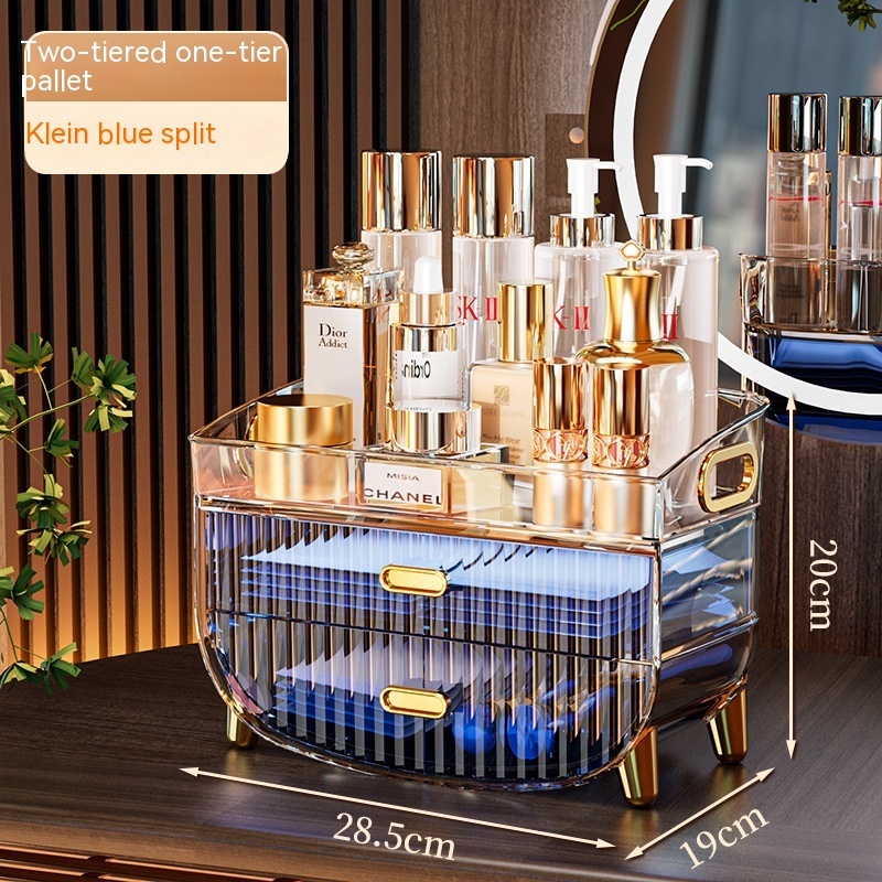 Cosmetics Dustproof Skin Care Products Desktop Storage Rack Dresser Acrylic Mask Storage Box Large Capacity - Image 9