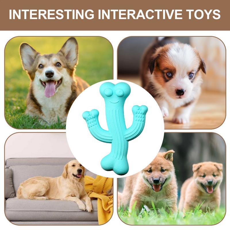 Cactus Puppy Chew Toy Cactus Dog Chew Toy Ultra Durable Dog Toy Interactive Dog Toys For Boredom Nearly Indestructible Dog Toys - Image 6
