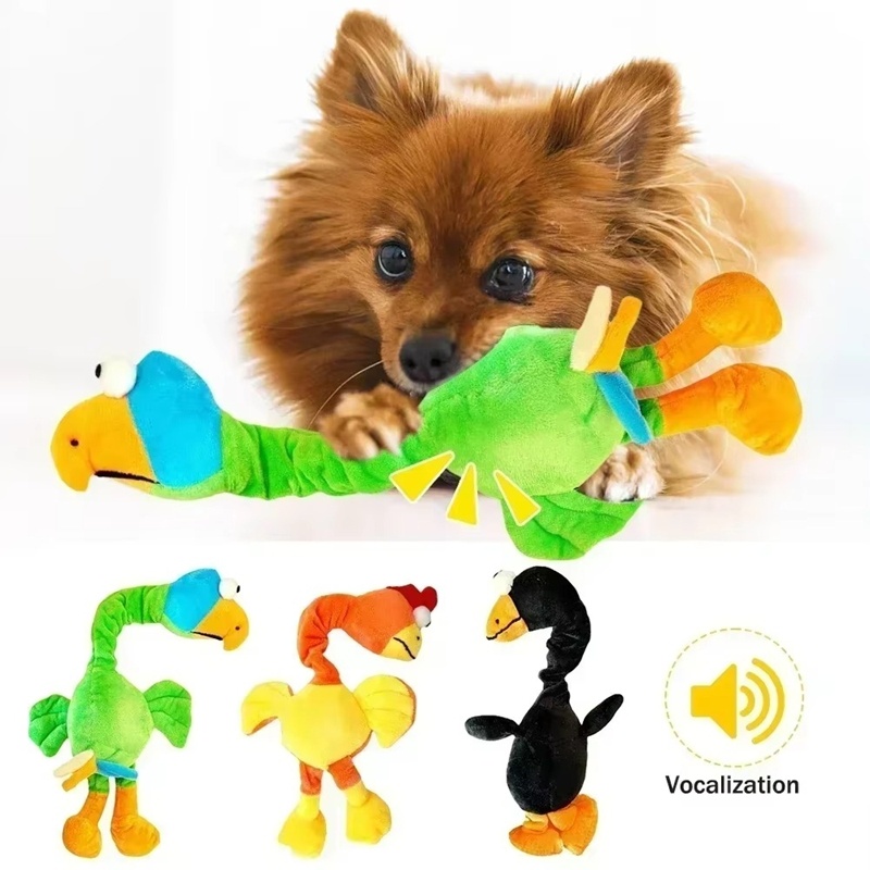 Pets Dog Toys Screaming Chicken Sound Toy Puppy Bite Resistant Chew Toy Interactive Squeaky Dog Toy Puppy Dog Accessories - Image 6