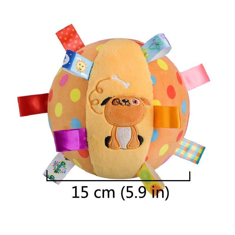 Plush Dog Sound Ringing Ball, Interactive Pet Toy, Teeth Cleaning, Chewing Toy, Big Dog, Little Dog - Image 6