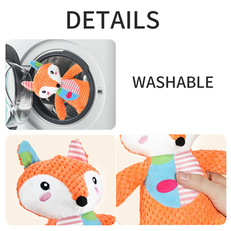 Interactive Dog Toys For Aggressive Chewers Dog Squeaky Toys Pet Grinding Teeth Plush Toy, Chewing Toy For Dog Interactive Supply Dog Toys Dog Toys For Aggressive Chewers - Image 5
