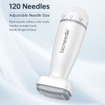 120 Pins Adjustable Microneedle Stamp 0.5 To 3.0mm Derma Roller Replacement Tool For Hair Growth And Serum Absorption, New Beauty Stamp For Home Use