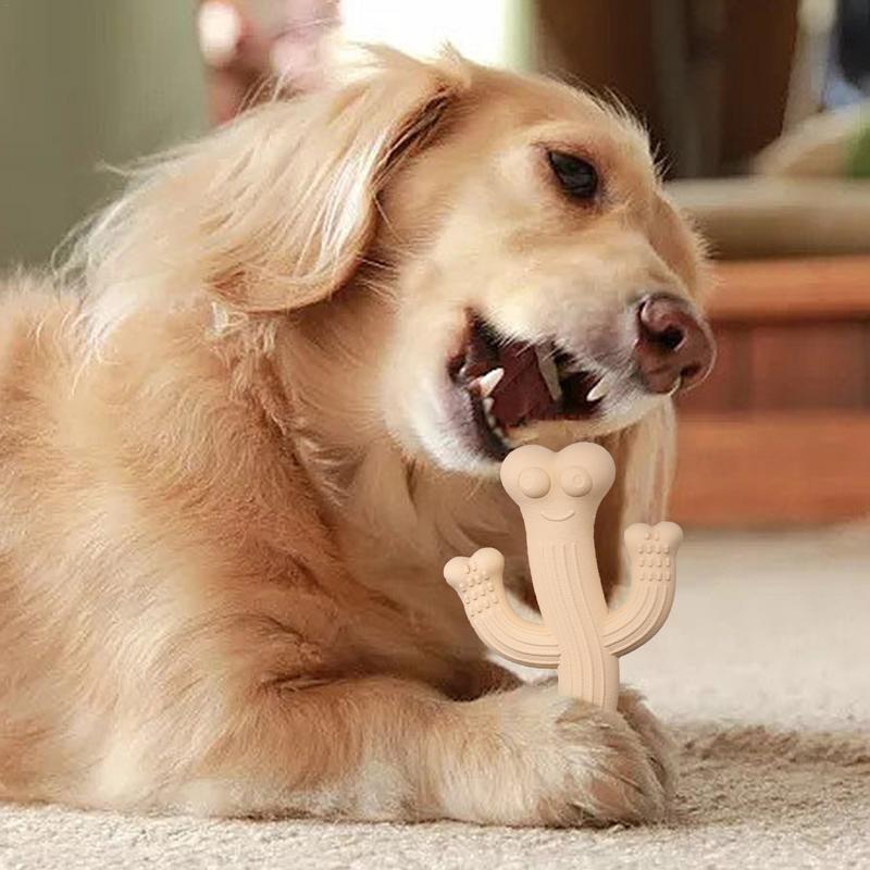 Cactus Puppy Chew Toy Cactus Dog Chew Toy Ultra Durable Dog Toy Interactive Dog Toys For Boredom Nearly Indestructible Dog Toys - Image 4