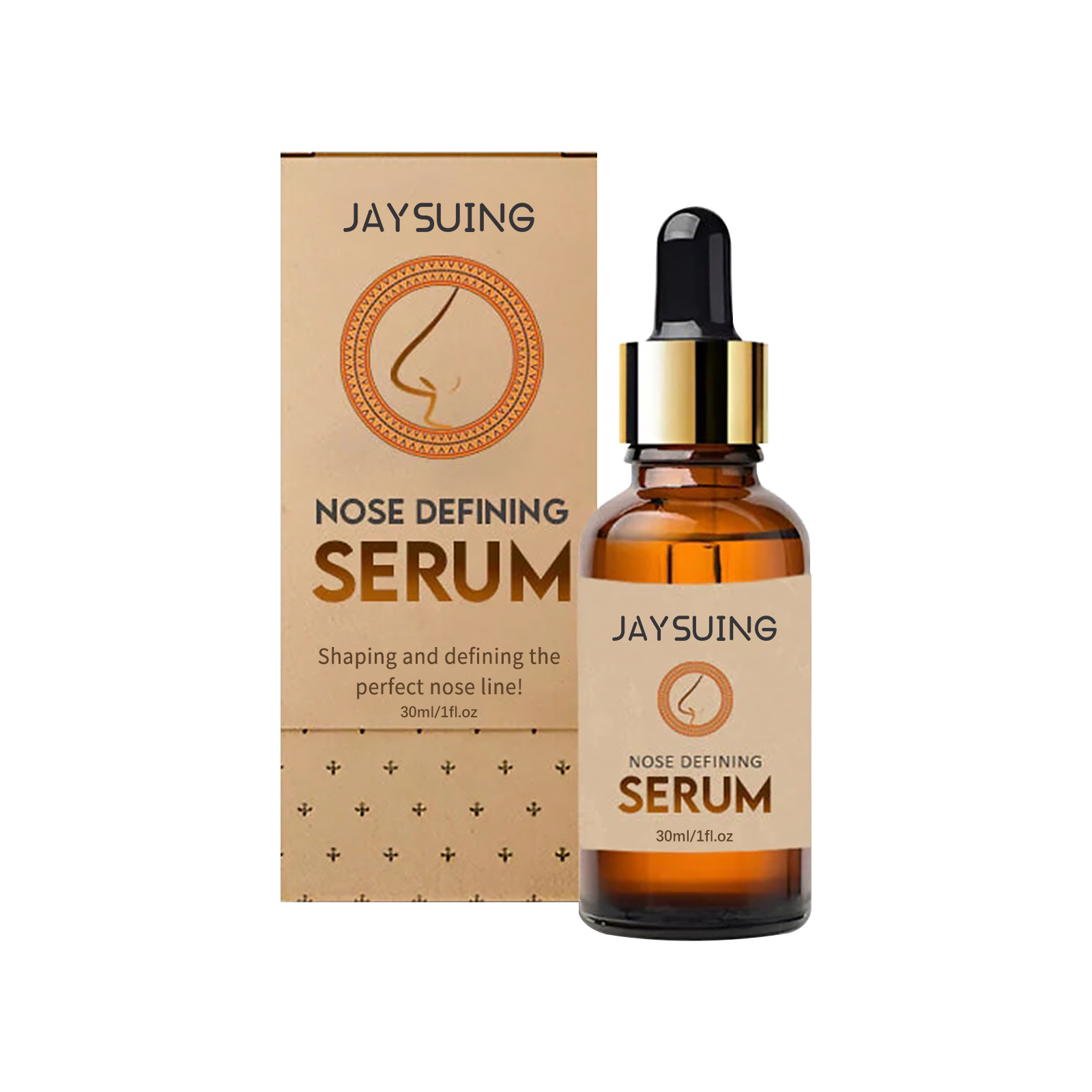 Jaysuing Nose Setting Serum, Nose Firming Massage Nose Straightening And Lifting Nose Bridge Beauty Nose Serum - Image 7