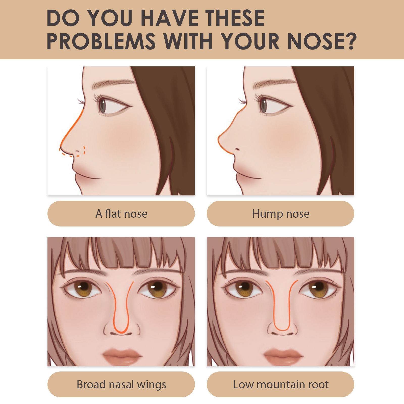 Jaysuing Nose Setting Serum, Nose Firming Massage Nose Straightening And Lifting Nose Bridge Beauty Nose Serum - Image 2