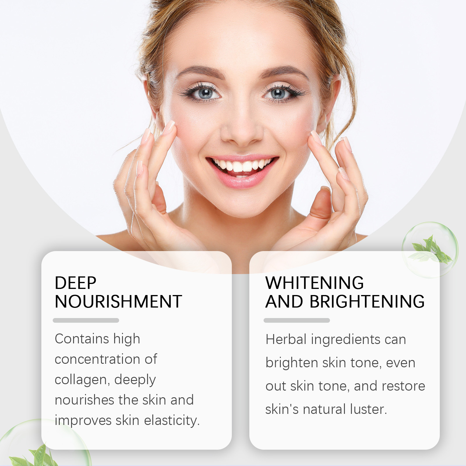 OUHOE Collagen Brightening Serum Facial Skin Moisturizing, Anti-Wrinkle, Anti-Aging, Firming And Moisturizing Skin Care - Image 5