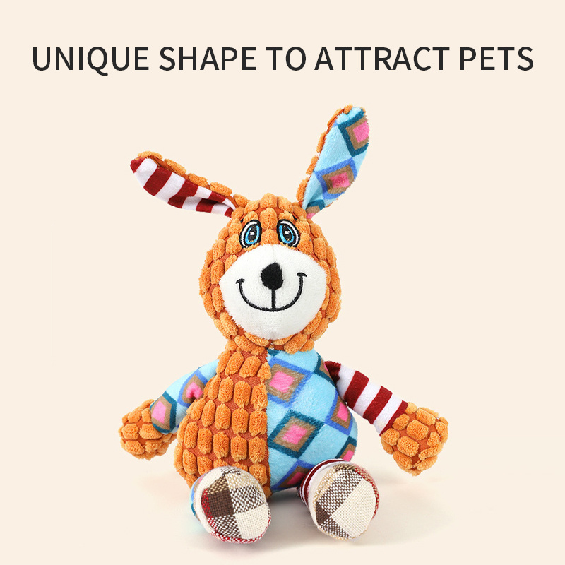 Interactive Dog Toys For Aggressive Chewers Dog Squeaky Toys Pet Grinding Teeth Plush Toy, Chewing Toy For Dog Interactive Supply Dog Toys Dog Toys For Aggressive Chewers - Image 4