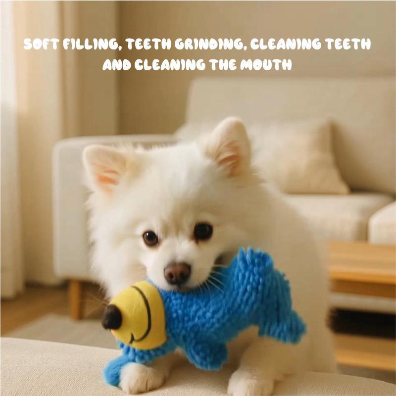 Screaming Dog Toy Blue Dog Teeth Cleaning Interactive Companion Vocal Cleaning Oral Sound Boredom Relief Toy Dog Christmas Gifts Dog Toys Dog Toy Dog Products - Image 2