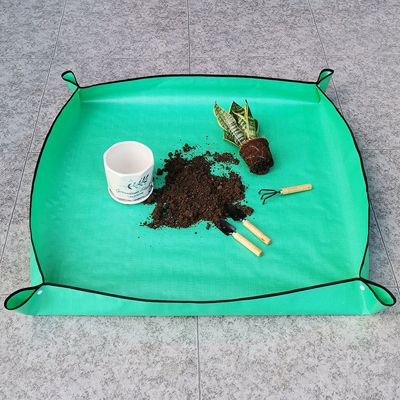 Gardening Mat Soil Changing Mat Waterproof Thickened Succulent Pot Planting Operation Flower - Image 8