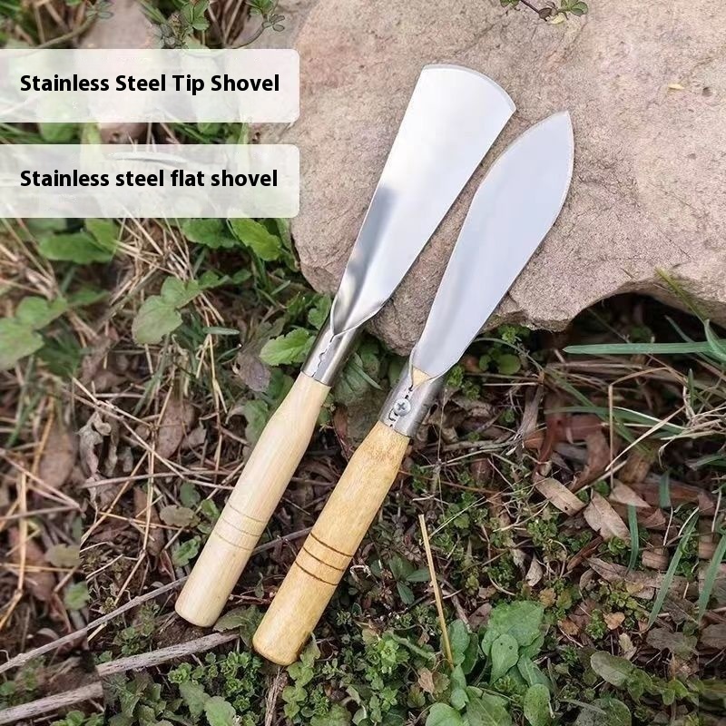 Multifunctional Gardening Flat Shovel Pointed Shovel Flower Planting Household Tools - Image 3