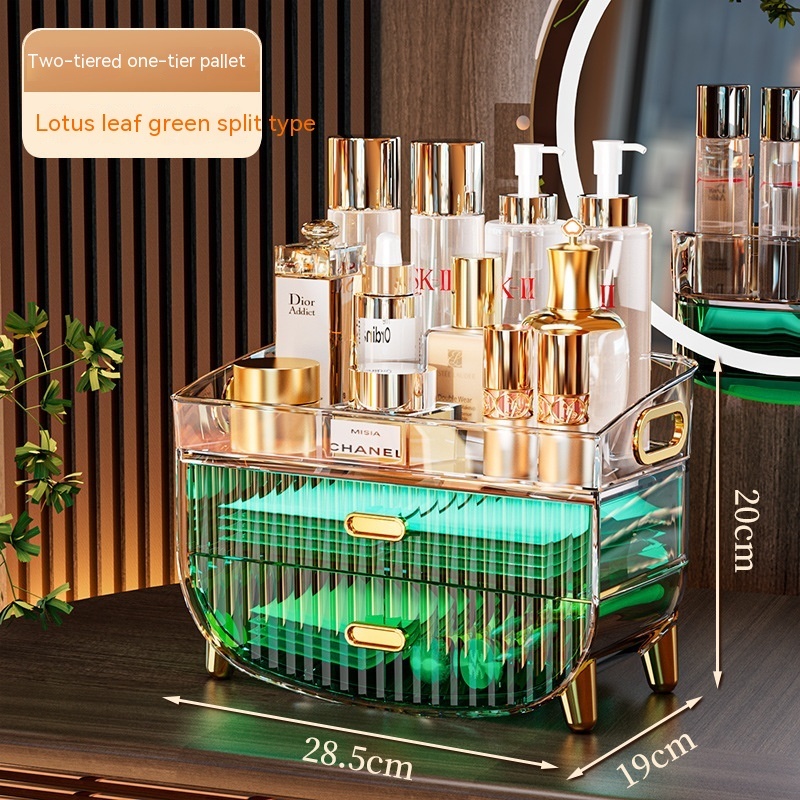 Cosmetics Dustproof Skin Care Products Desktop Storage Rack Dresser Acrylic Mask Storage Box Large Capacity - Image 10
