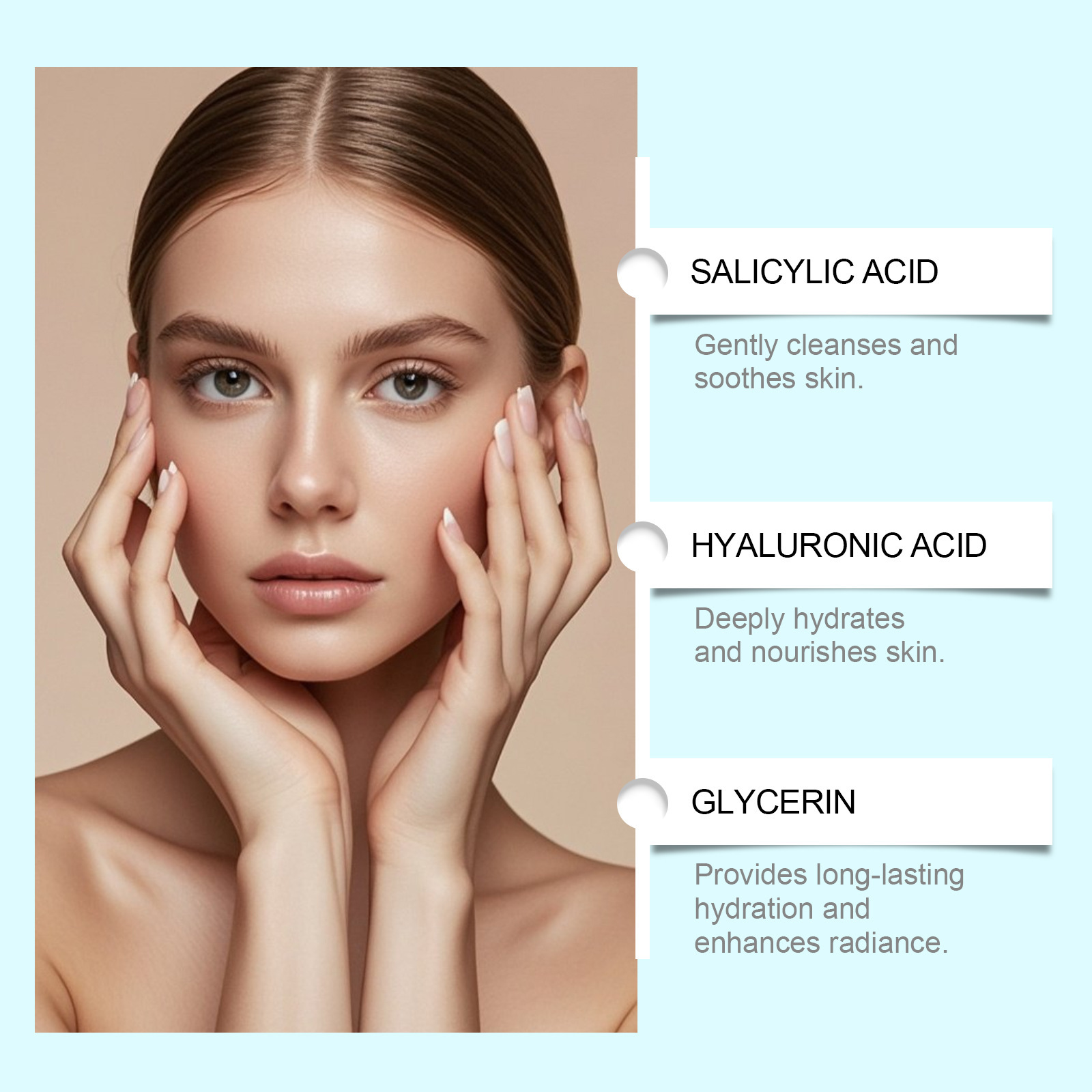 Skin Care Serum Facial Moisturizer Locks In - Image 4
