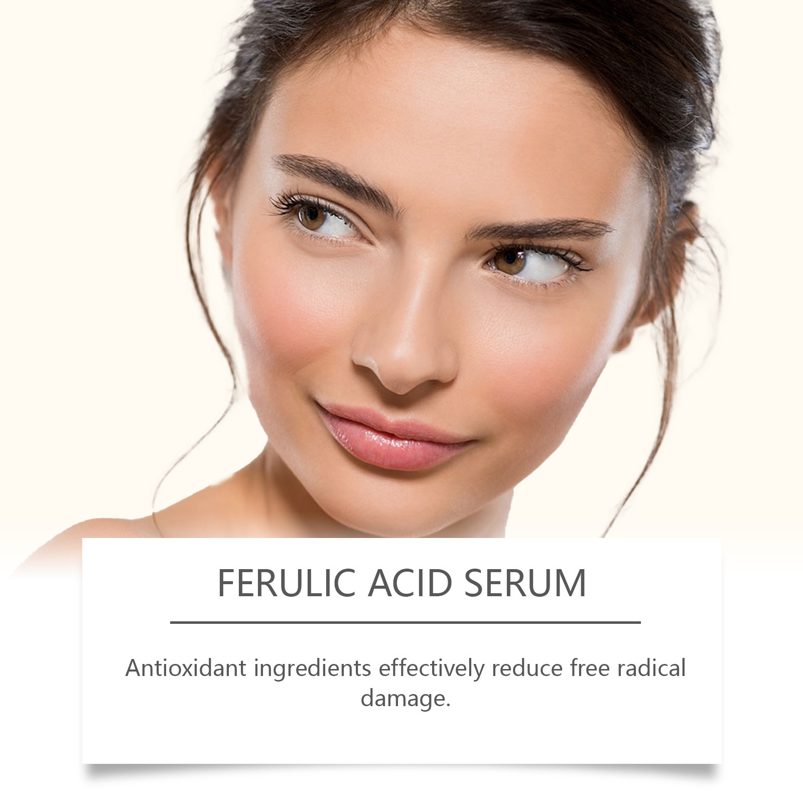 OUHOE Facial Firming Serum, Gentle Daily Moisturizing Moisturizing Skin Smooth Elastic Skin Care Essence - Image 4