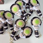 Dog Toy Interactive Tennis Racket Bag Pendant