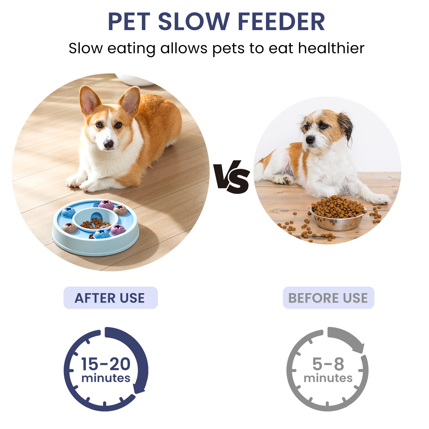 PETMARVEL Interactive Puzzle Game Dog Toy, Level 1-3 - Image 5