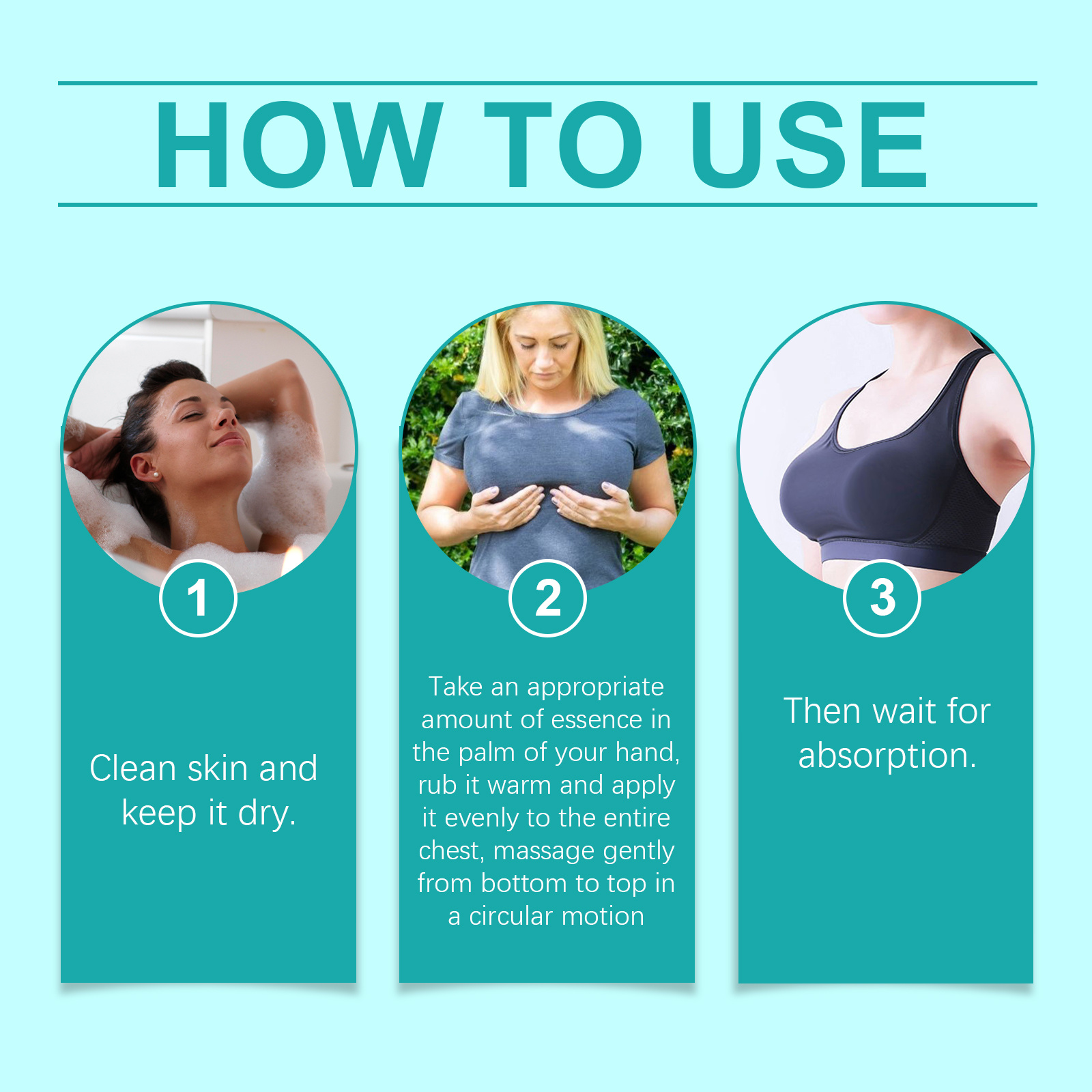 OceAura Breast Beauty Serum Lifts And Tightens Breasts To Moisturize, Smooth, Plump And Plump Curves - Image 6