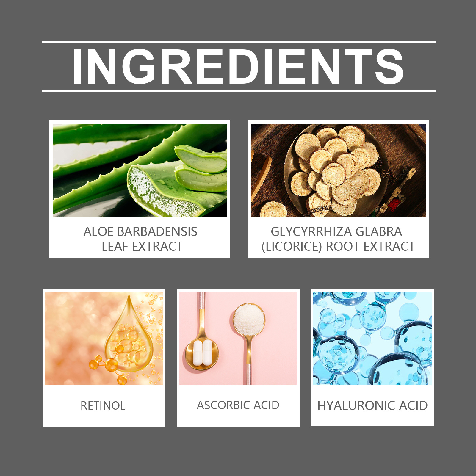 Hoygi Facial Care Serum, Moisturizes And Hydrates Facial Skin Daily Skin Care And Beauty Serum - Image 3