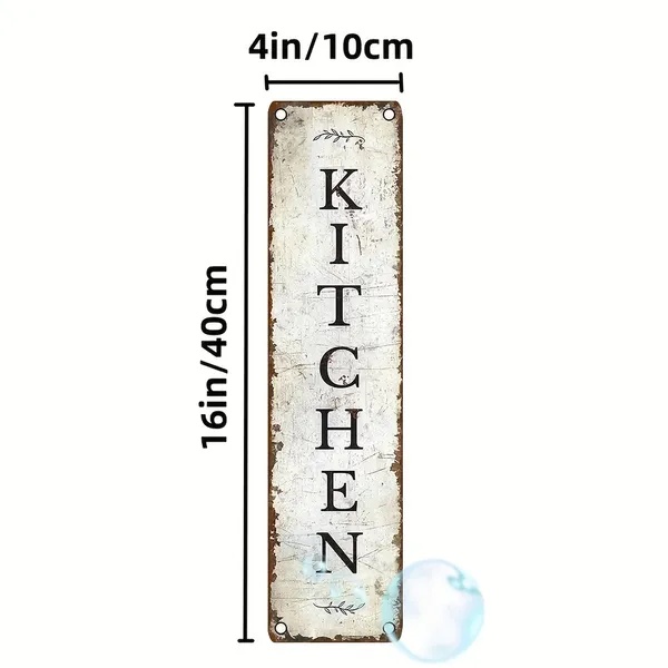 CIFbuy Vintage Wooden Hanging Sign Farmhouse Kitchen Dining Wall Decor Home Wall Art Easy Install Sturdy - TikTok, Temu Pick-up Service - Image 2