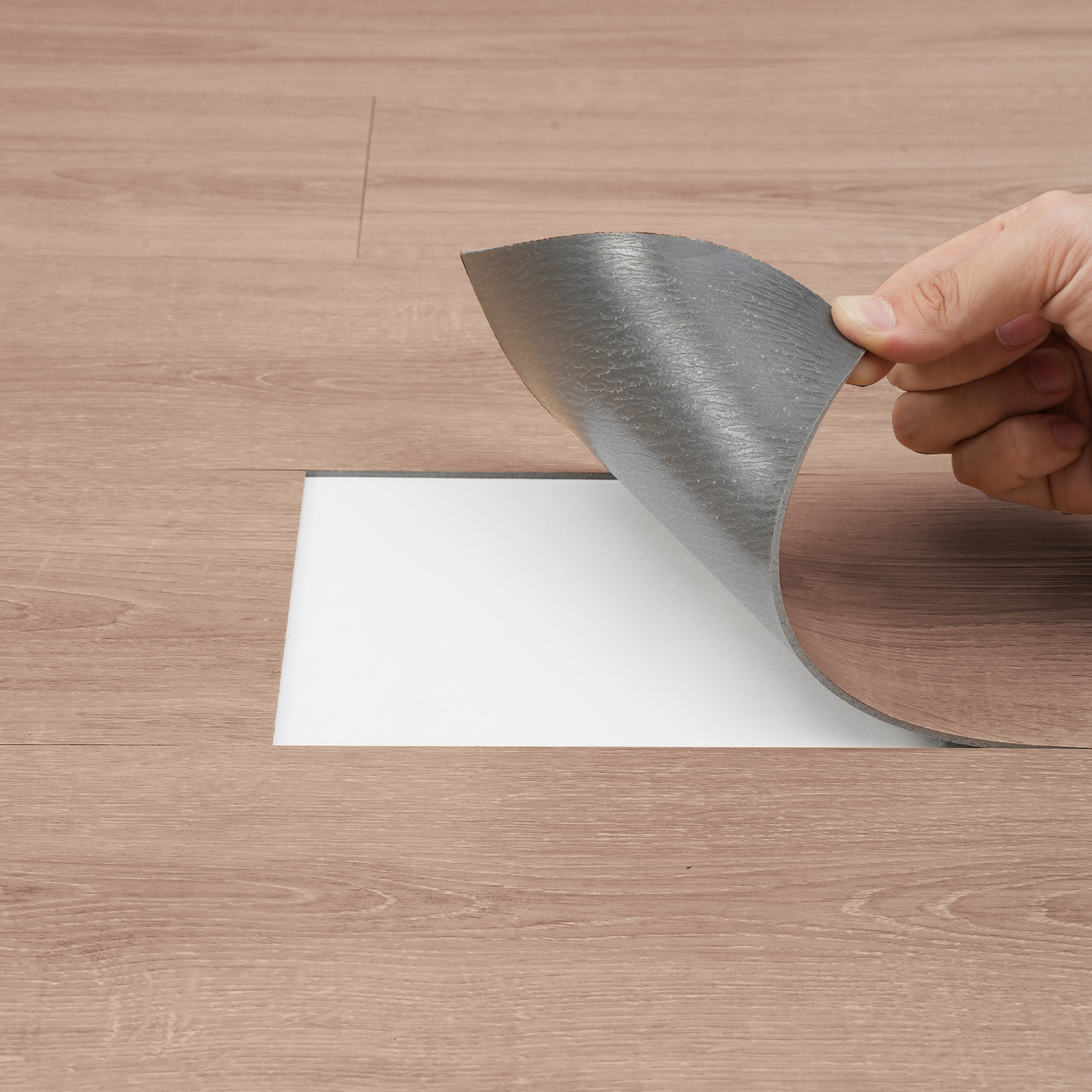 VEVOR Self Adhesive Vinyl Floor Tiles 36 X 6 Inch, 36 Tiles 2.5mm Thick Peel & Stick, Natural Wood Grain DIY Flooring For Kitchen, Dining Room, Bedrooms & Bathrooms, Easy For Home Decor - Image 2