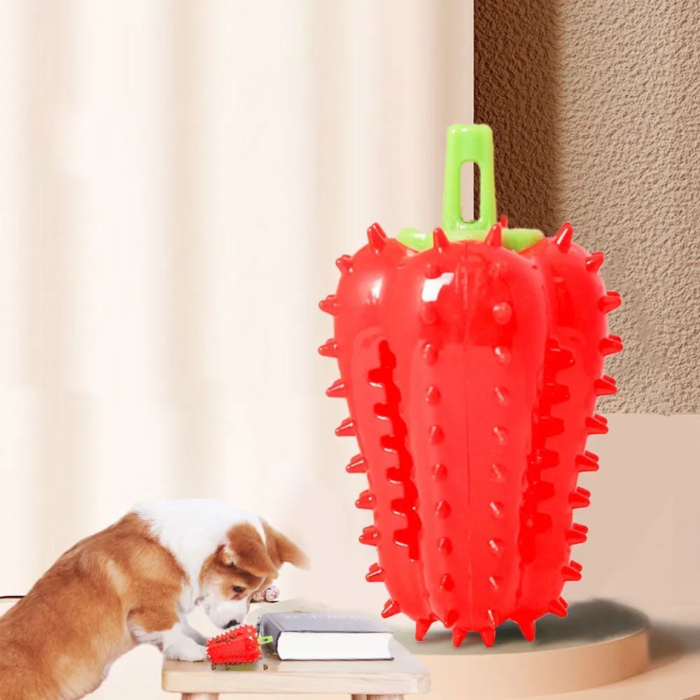Interactive Dog Teething Chili Chewers Toy Interactive Toys Dog Toys - Image 5