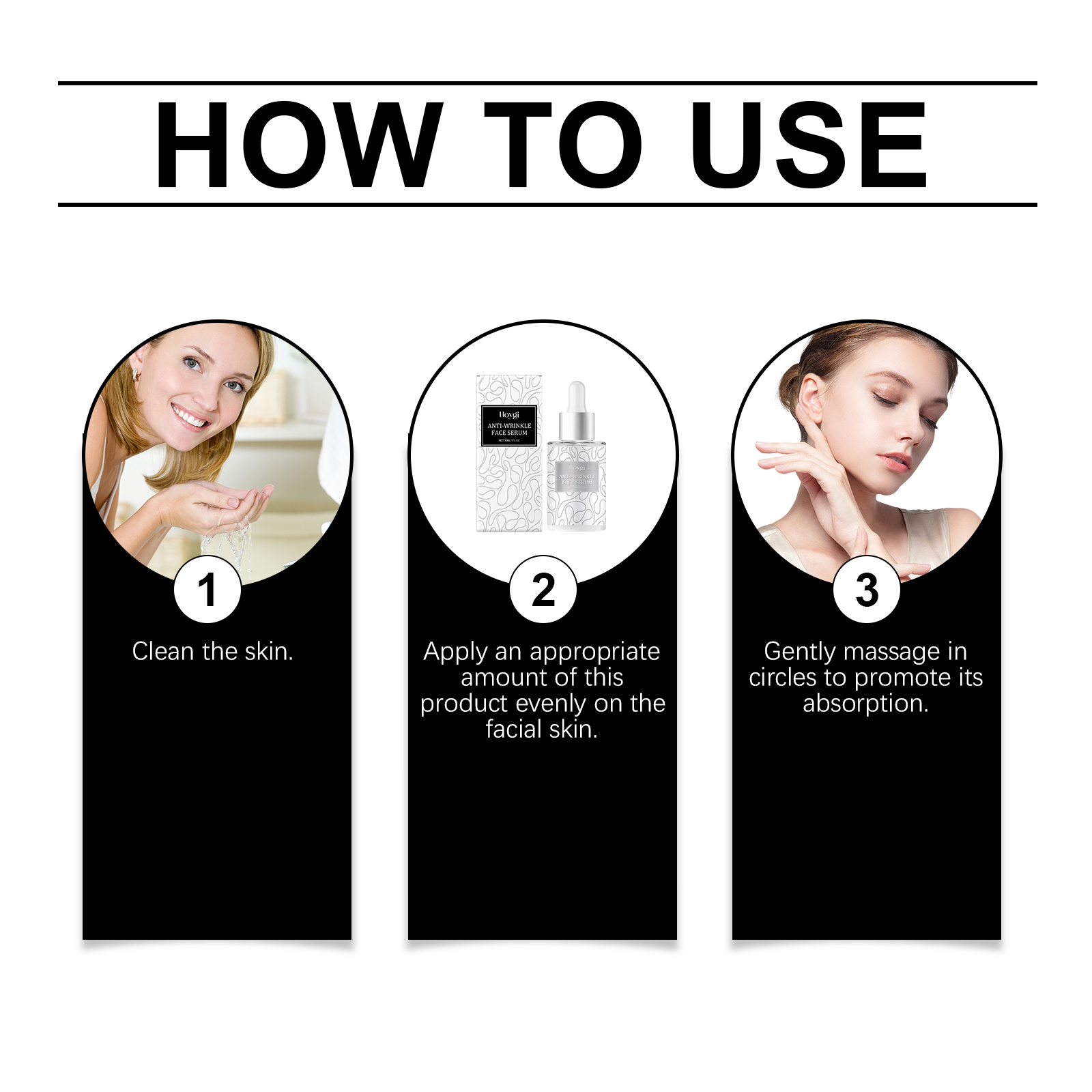 Hoygi Facial Care Serum, Moisturizes And Hydrates Facial Skin Daily Skin Care And Beauty Serum - Image 7