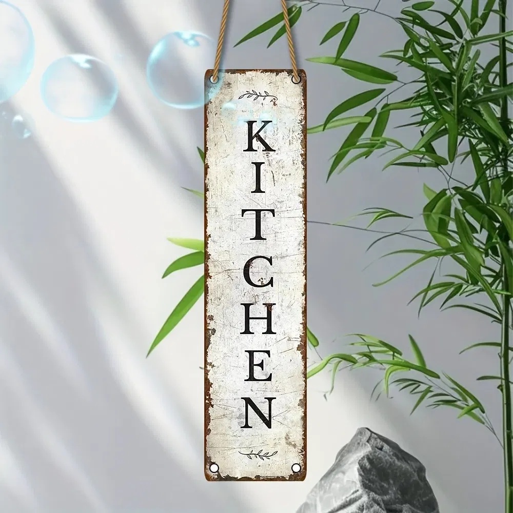 CIFbuy Vintage Wooden Hanging Sign Farmhouse Kitchen Dining Wall Decor Home Wall Art Easy Install Sturdy - TikTok, Temu Pick-up Service - Image 6